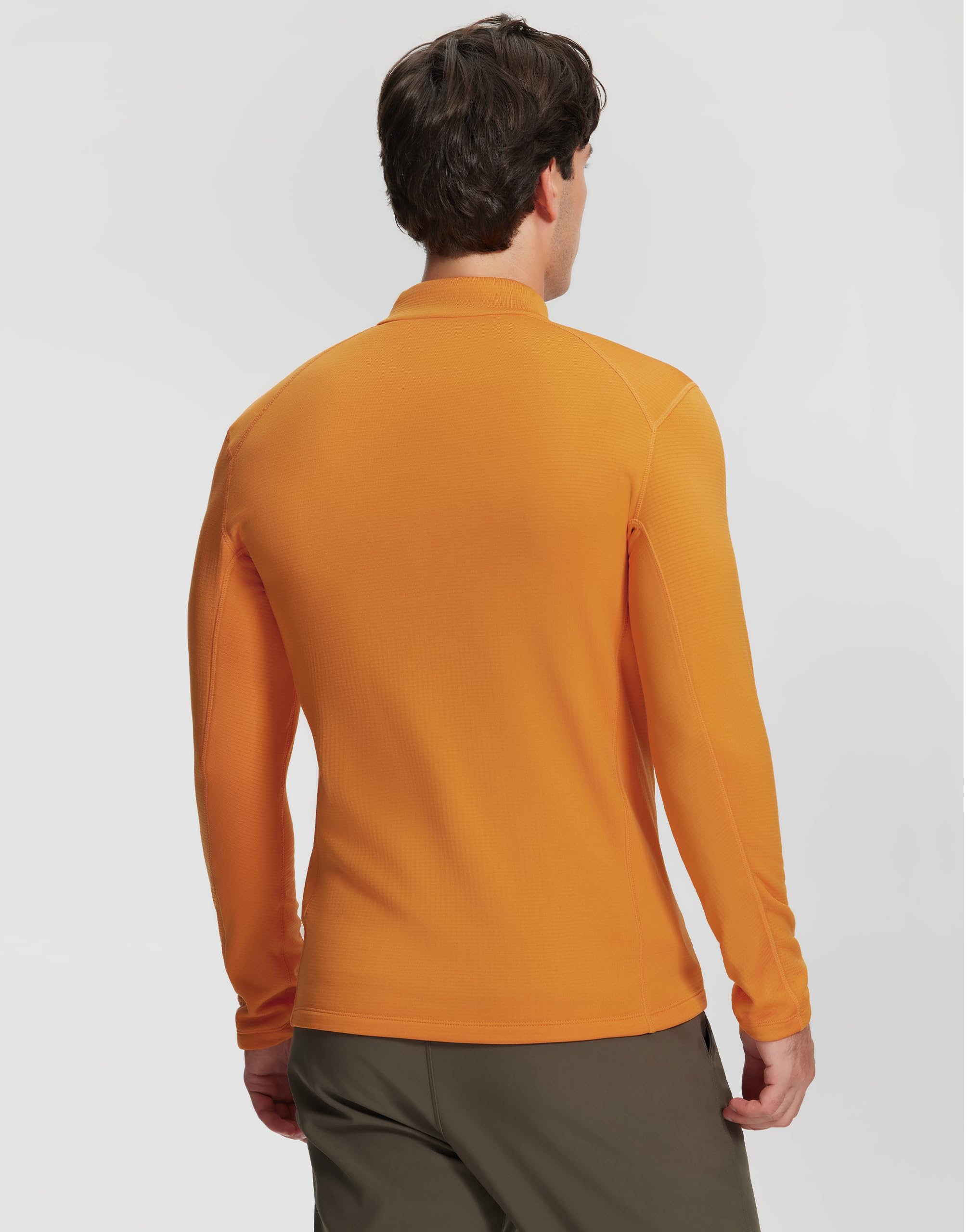 Pioneer Camp Pull polaire d'extérieur pour hommes avec 1/2 zip - chemise de sport légère à haute isolation thermique et respirante pour la randonnée, l'alpinisme, le camping et la vie quotidienne