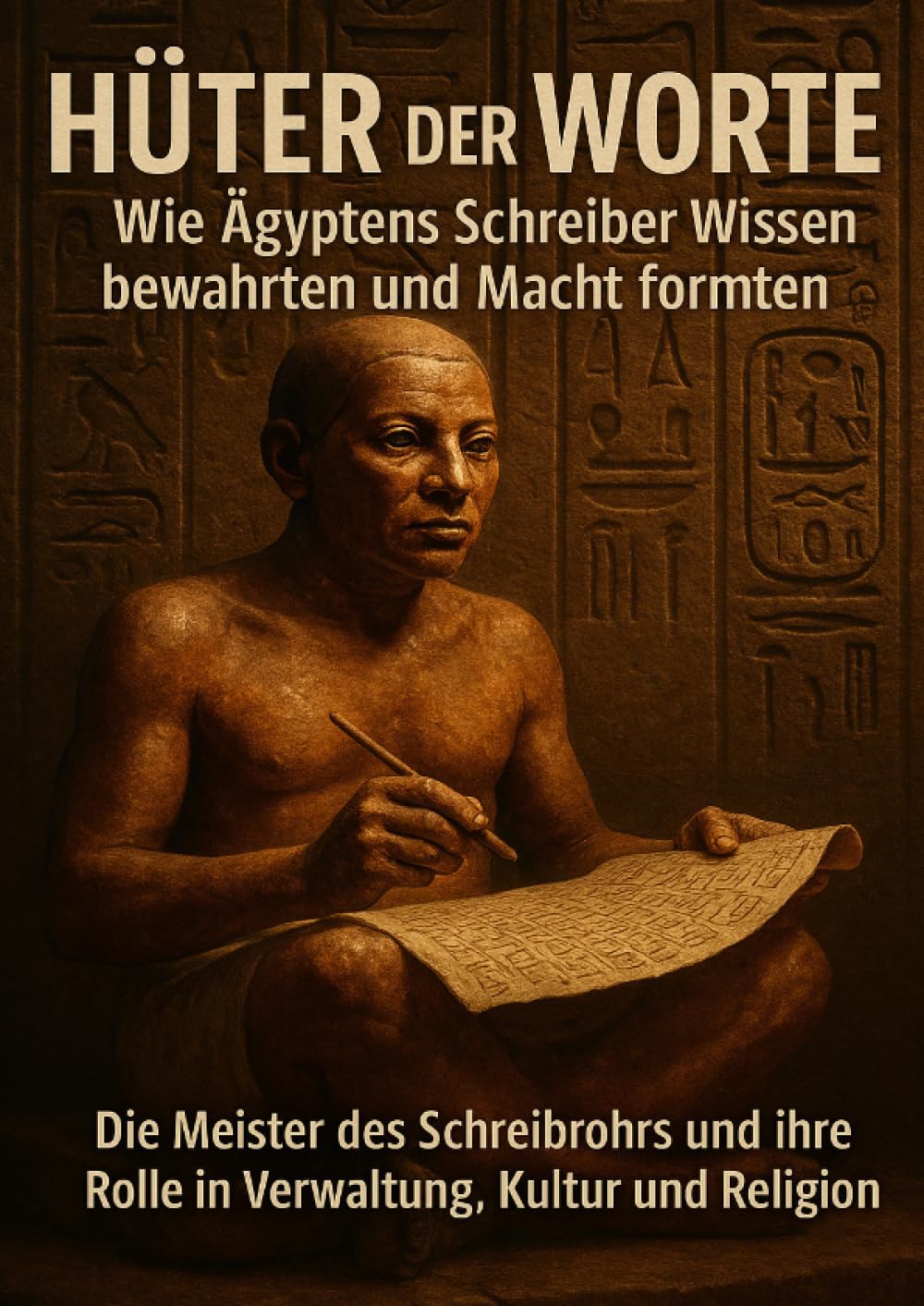Hüter der Worte: Wie Ägyptens Schreiber Wissen bewahrten und Macht formten: Die Meister des Schreibrohrs und ihre Rolle in Verwaltung, Kultur und Religion