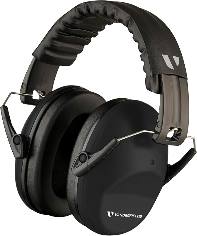 Kids Noise Canceling Headphones - 31 dB (2K Hz) - Ear Protection Earmuffs | Vanderfields' earmuffs protect child's hearing with certified noise-cancellation, soft ear cushions, and adjustable headband