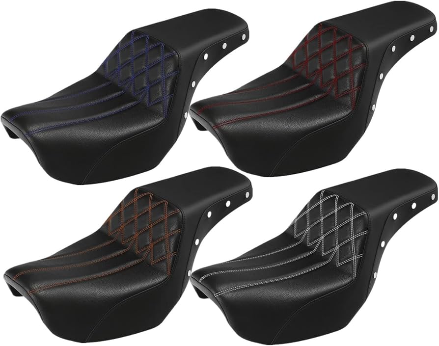 Amazon | オートバイシート ハーレーダイナ 2006-2017 FXD FXDWG FLD
