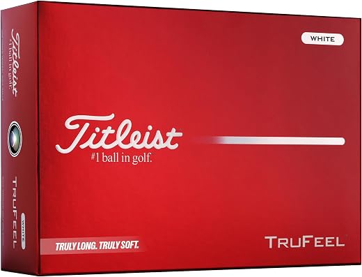 Titleist TruFeel Golf Balls – Soft Feel & Distance