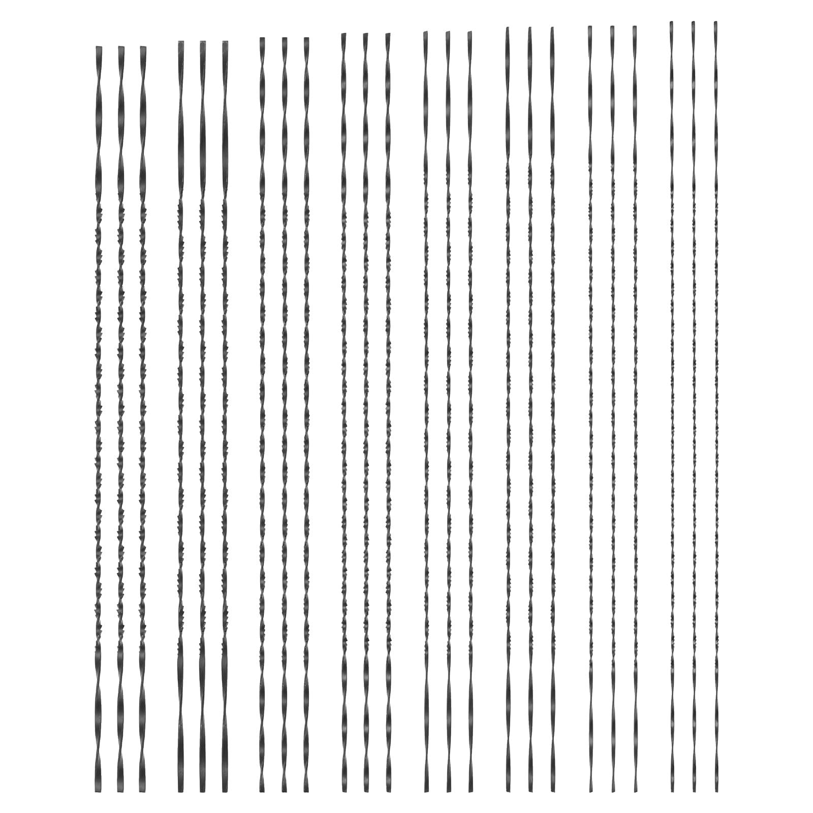 Kit de 24 Lames de Scie à Chantourner eMagTech pour Métal, Bois et Plastique