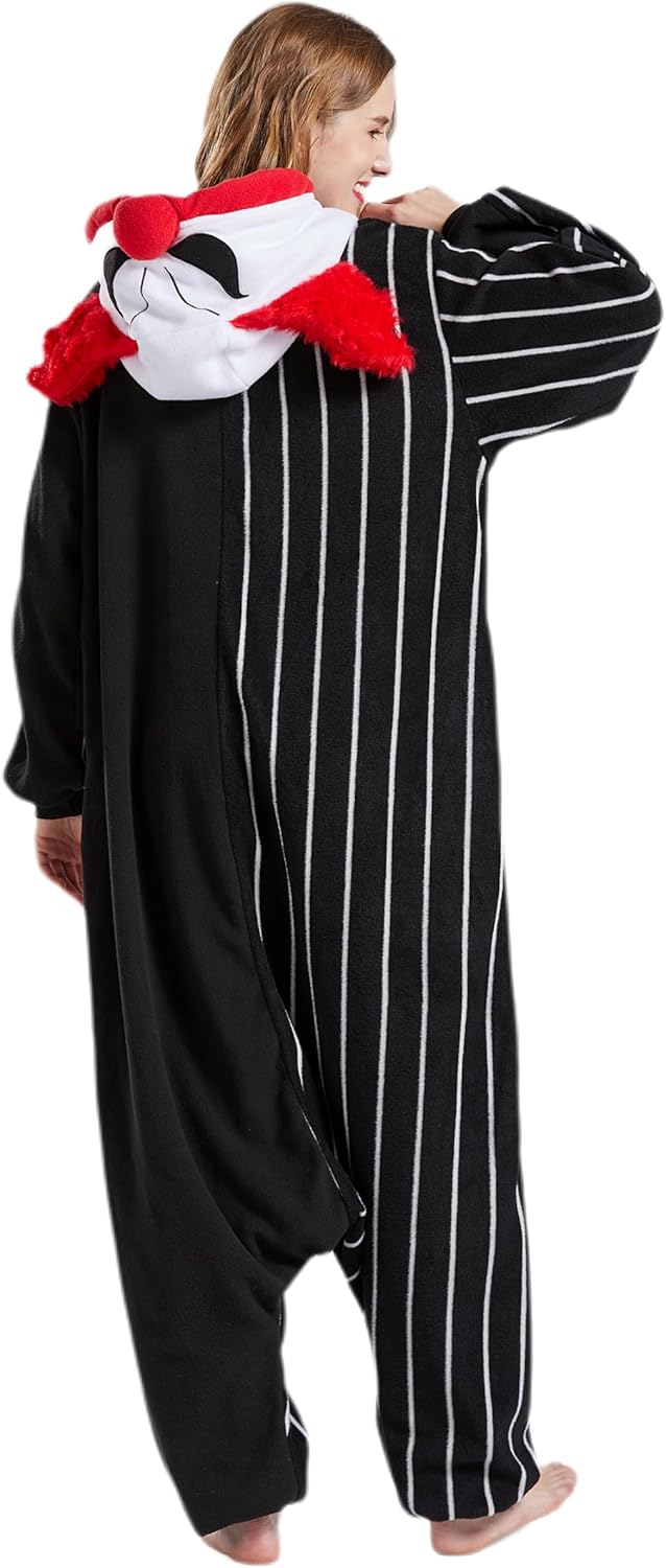 CuteOn Adult Onesie Animal Pajamas One-Piece Cosplay Halloween Costume Christmas Sleepwear for Women Men