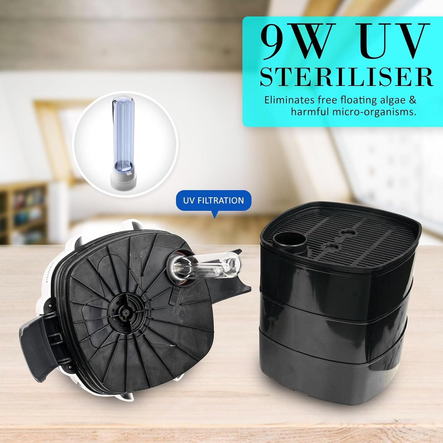 UV Sterilizer and Filter Baskets
