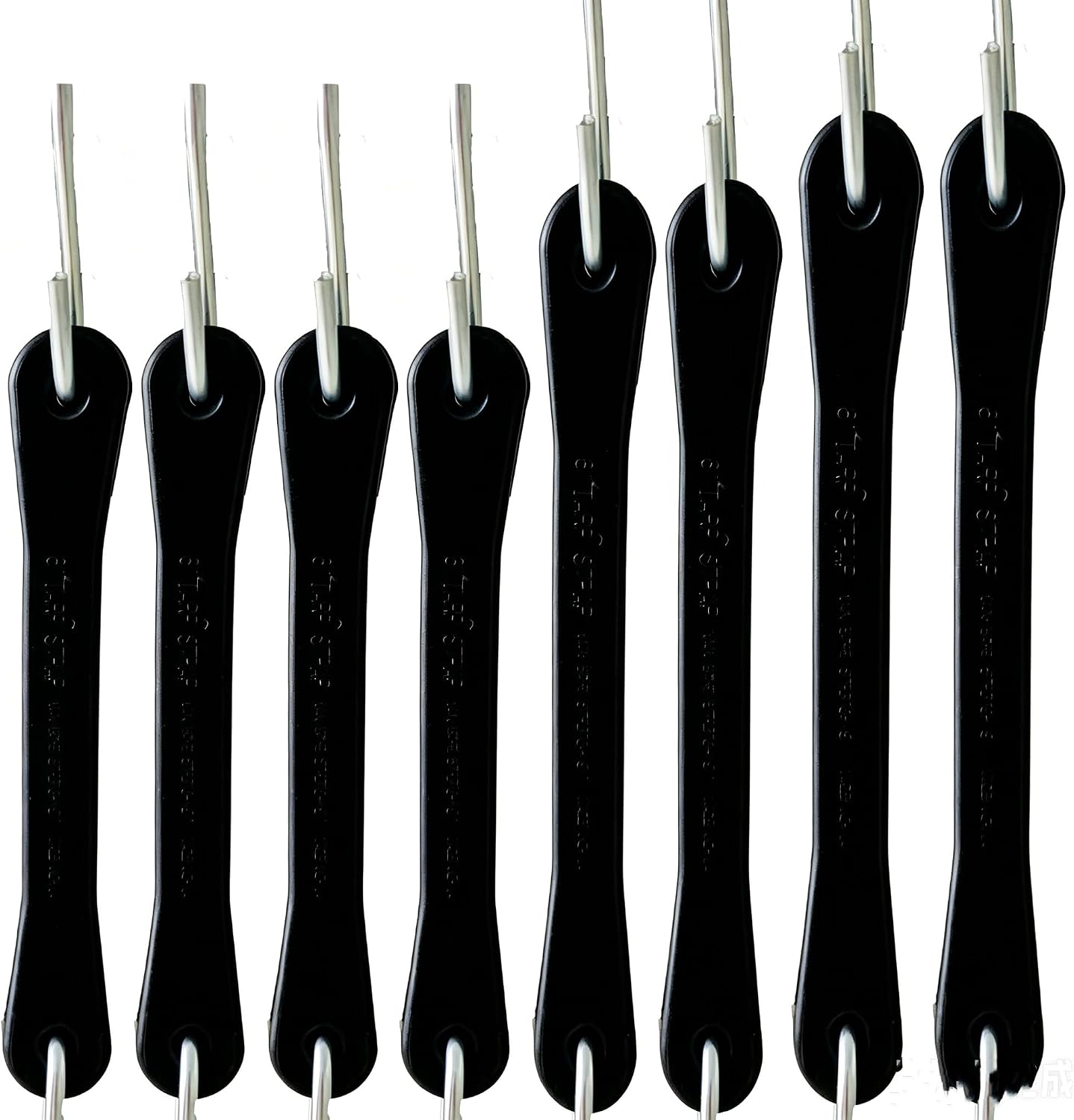 8 Pack Bungee Cords with Hooks 6",10", 15" Heavy Duty Outdoor Bungee Straps Rubber Cords Straps for Van Cargo Camping Luggage