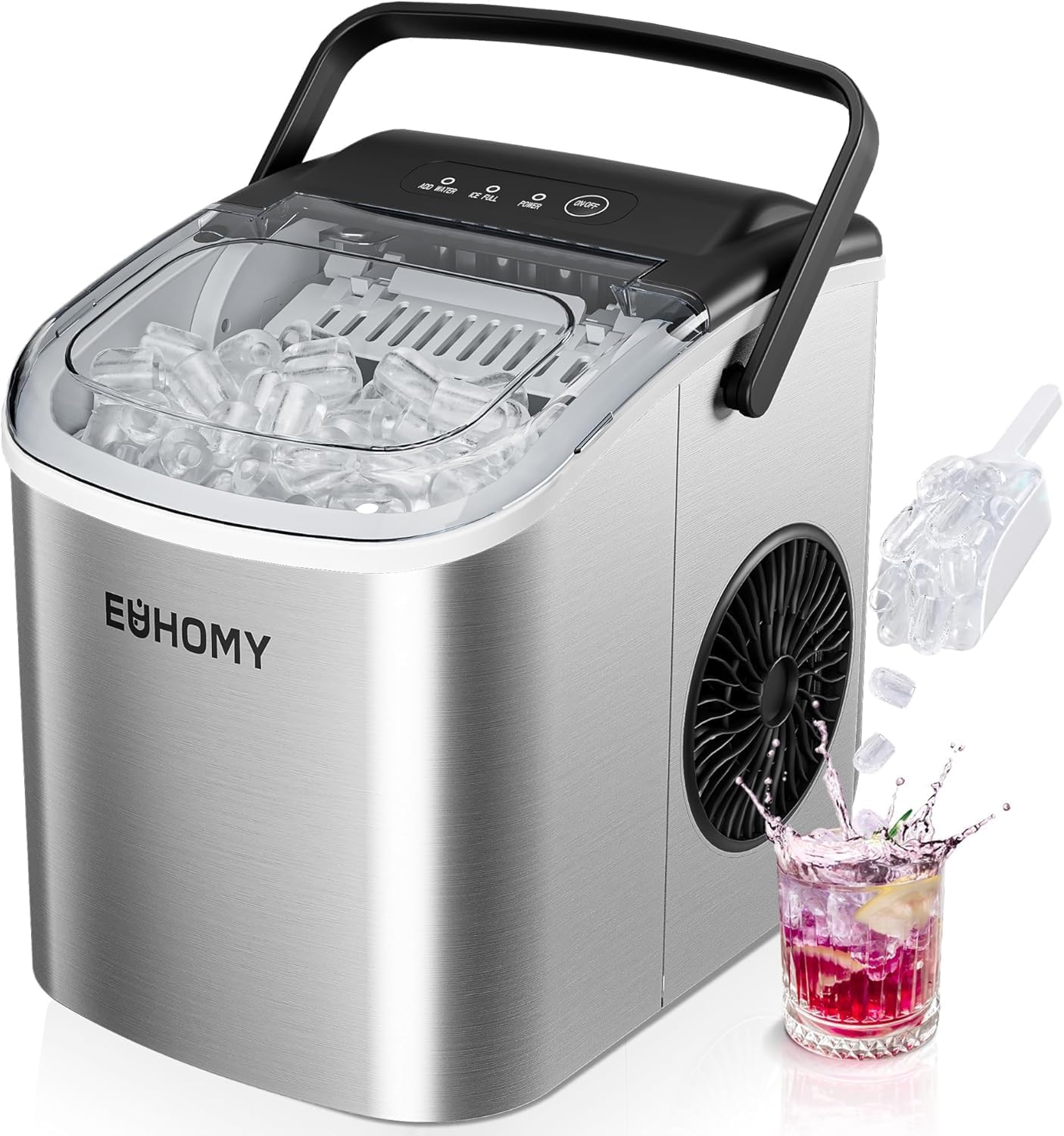 EUHOMY 製氷機 家庭用 【高速製氷
