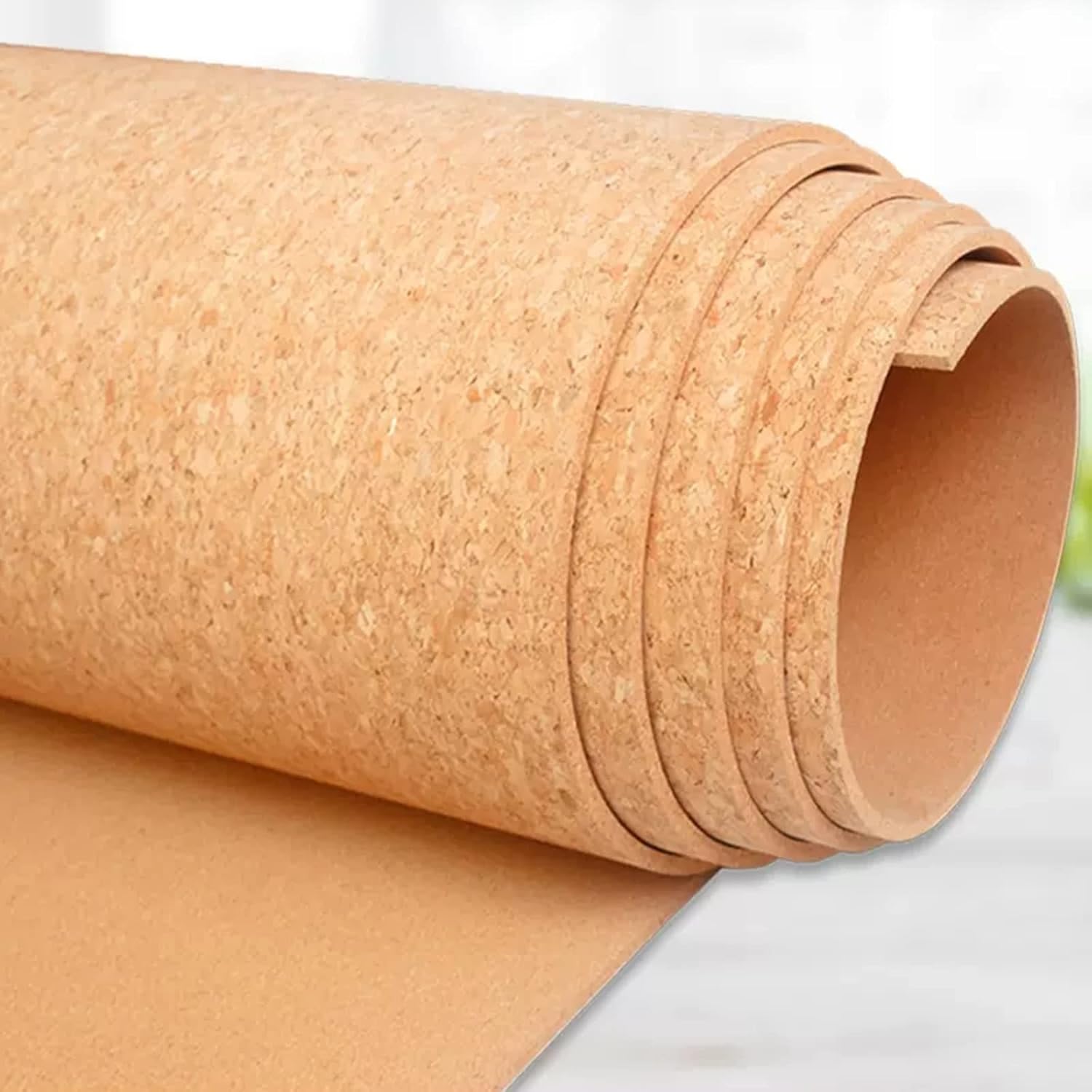 Big Cork Board for Wall, 48in Wide Natual Cork Bulletin Board Roll for Office, School & Kitchen, Home Picture Pinboard for Boys Girls Granddaughters Grandson ( Color : 10mm , Size : 122x82cm/48x32.3in