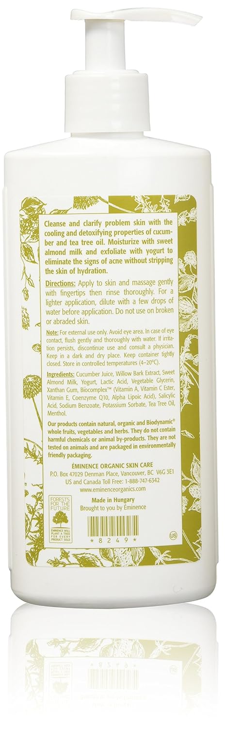 Eminence Clear Skin Probiotic Cleanser, 8.4 Ounce