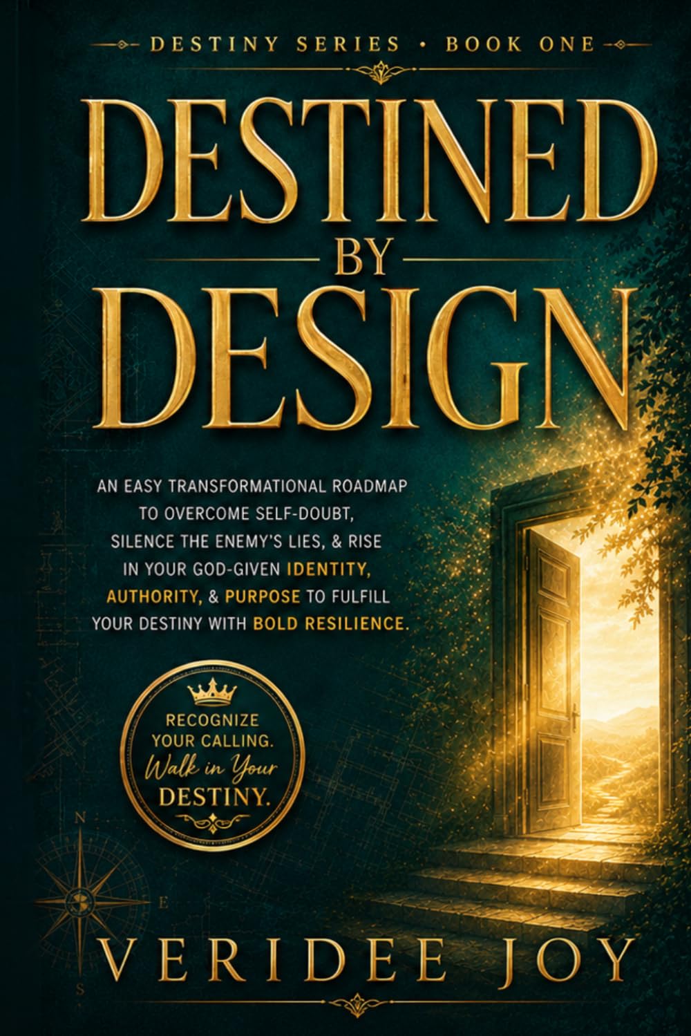 DESTINED BY DESIGN: An easy transformational roadmap to overcome self-doubt, silence the enemy’s lies, & rise in your God-given identity, authority, & ... your destiny with boldness (Destiny Series)