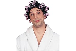 Big Costume Friday: Women's Adult Hair In Curlers Costume Wig