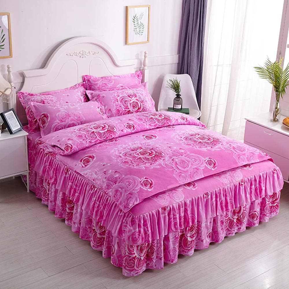 東京ベイ東急ホテルの「プリンセスルーム」 白とピンクを基調としたお姫様気分になれるコンセプトルームです。お城の中にいるような感覚をお楽しみください🏰 プリンセスベッドカバー、様々な色があります - ホームとホテルの理想 - 再利用可能なシート4-薔薇赤_200 * 230cm（79