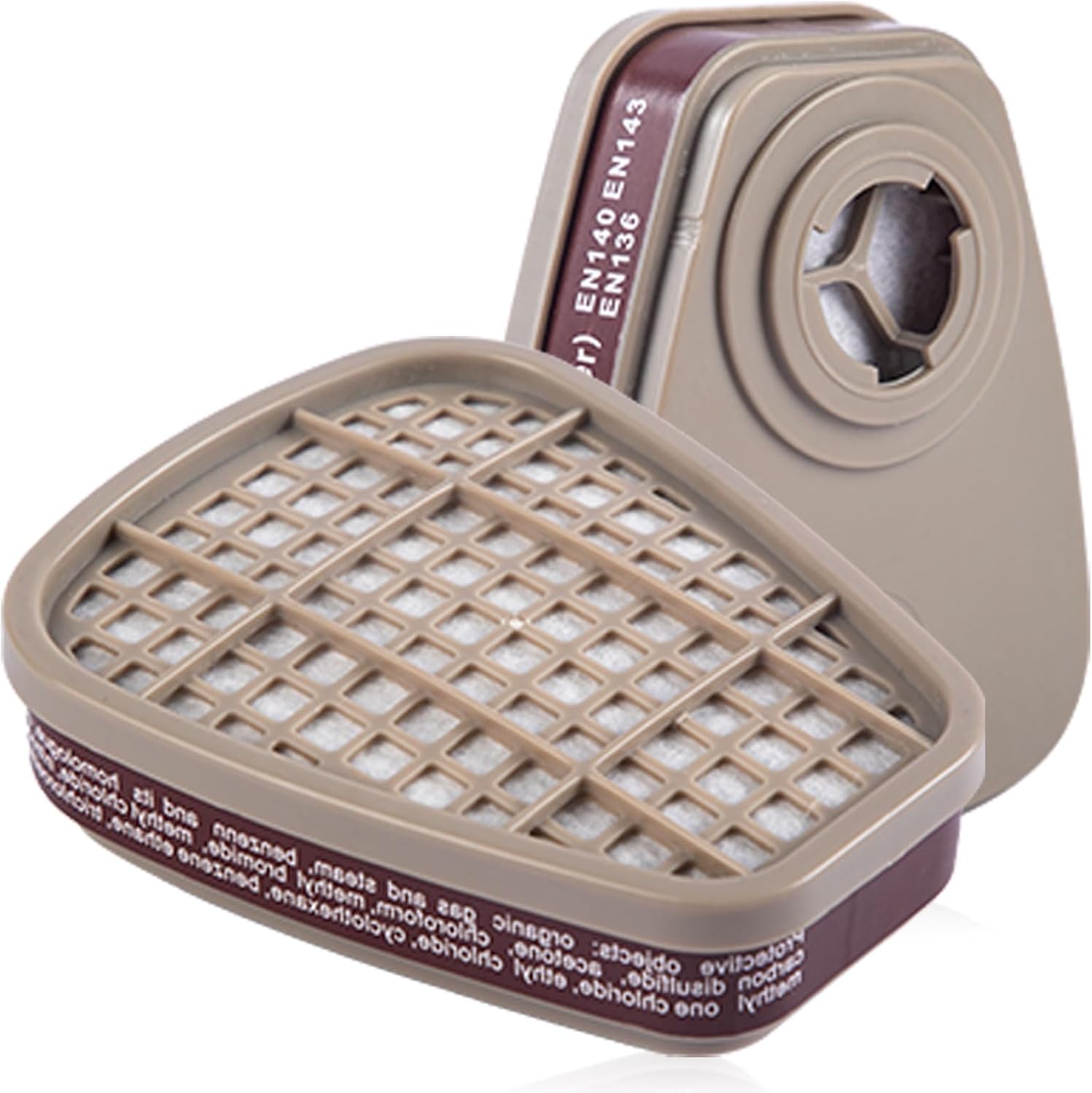 6001 Filter Cartridges for Respirator, Replacement