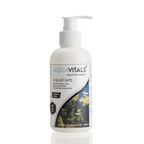 AQUAVITALS AquaCarb - Aquarium Plant Carbon Supplement and Algae Controller (200)