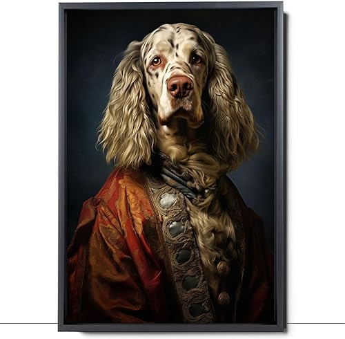 Miniatura 226 de Thuan Chow Chow Retrato de mascota con disfraz real de perro en un disfraz retrato de perro con vestimenta Retrato medieval de mascota retrato