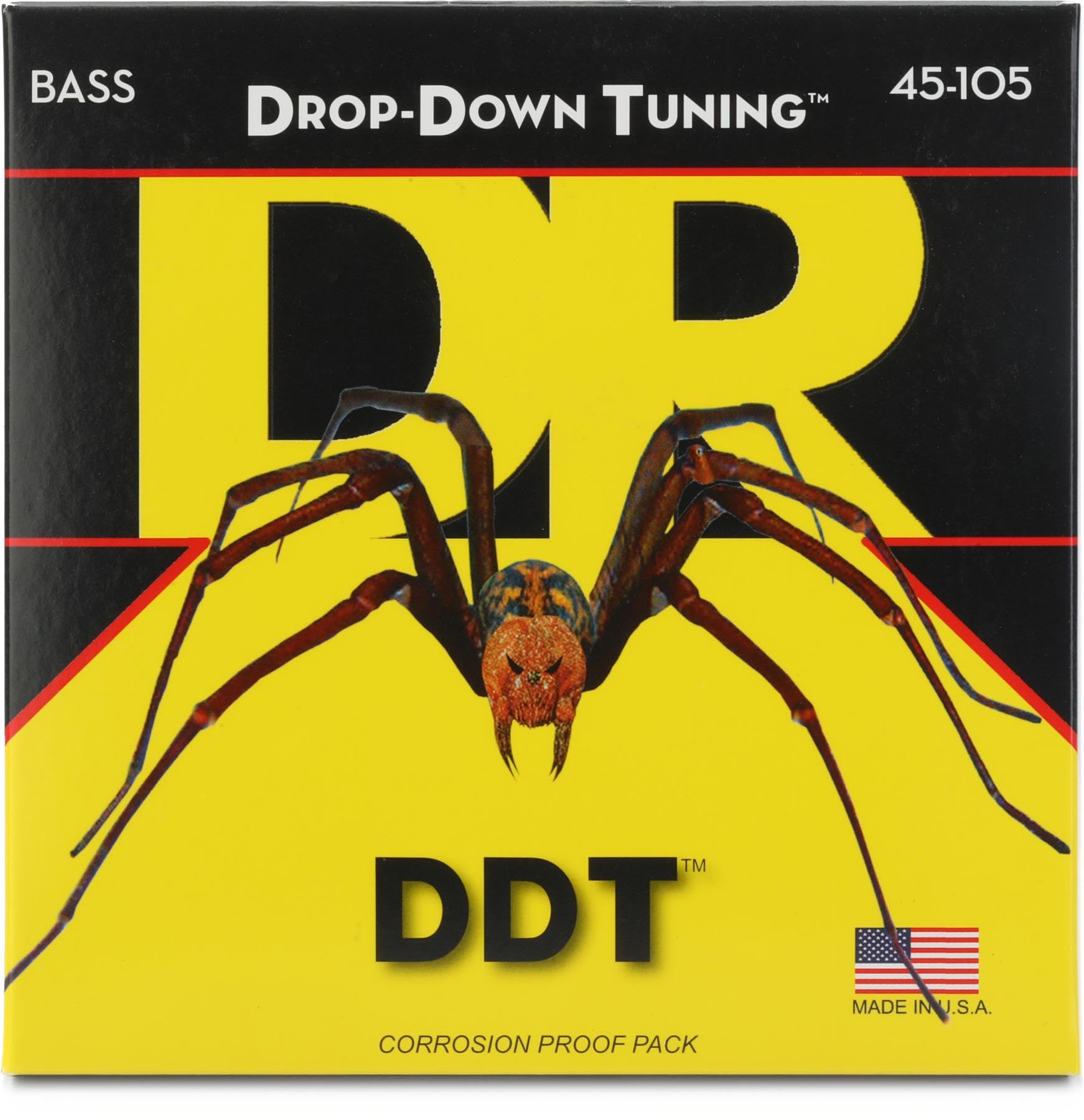 DR String DDT-45 Drop Down Tuning Set di corde per basso