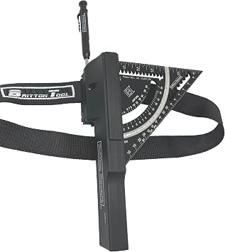 Britton Square 7 Rafter Square Holder & Belt Clip, Fiber Reinforced Nylon