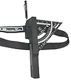 BRITTON SQUARE 7'' Carpenter Square Holder & Belt Clip Multi-use Holster, Fiber Reinforced Nylon, Compatible w/b-Square Rafter Square only