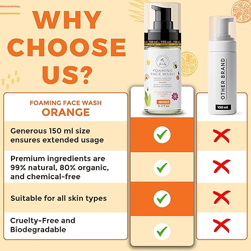 Miniatura 2 de Jabón facial espumoso para niños, lavado facial limpio y suave para niños y preadolescentes, fabricado en el Reino Unido