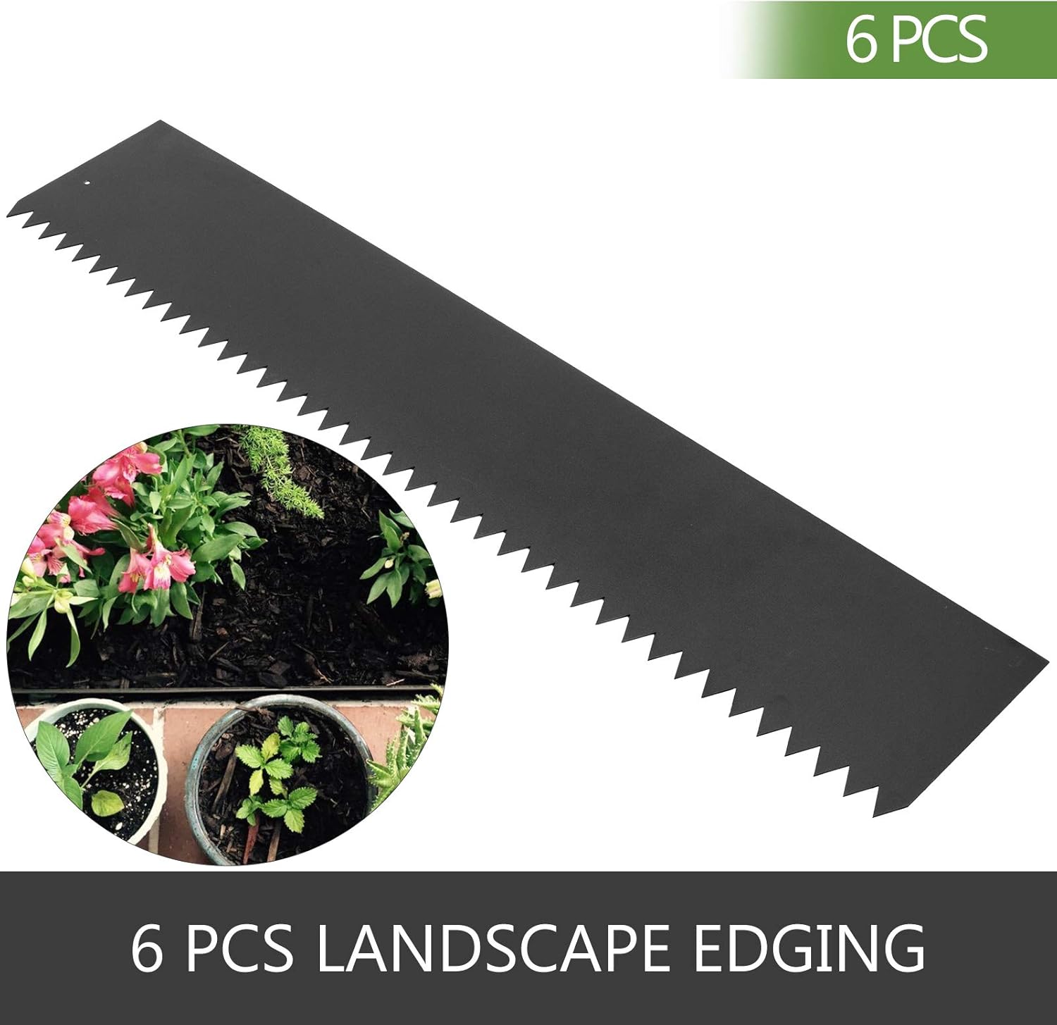 Buy VEVOR Landscape Edging, 40 Inch x 6 Inch Garden Edging, 6PCS
