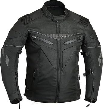 Mens Motorbike Jacket Waterproof CE Armored For Bikers Boys Coat Protective Cordura Textile Motorcycle Jacket