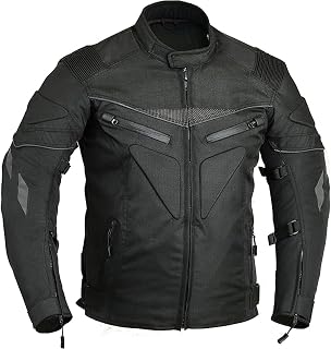 Mens Motorbike Jacket Waterproof CE Armor For Bikers Boys Coat Protective Cordura Textile Motorcycle Jacket