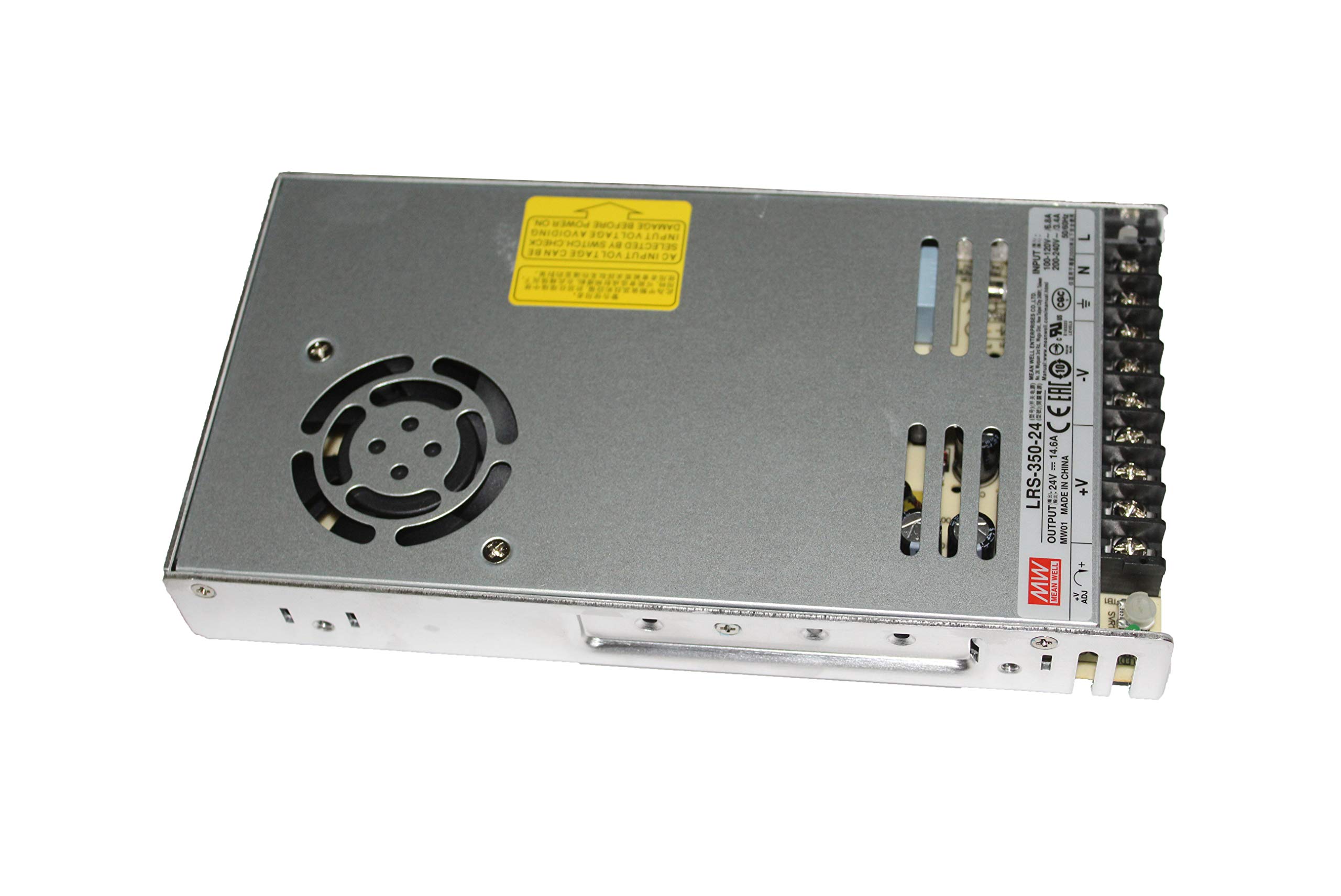 Meanwell Mult-Equip Taiwan Power Supply: LRS-350-24, 350W 24VDC 24V 14.6A Ultra-Thin Power Switch