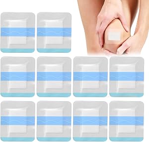 10pcs waterproof wound dressings ad...