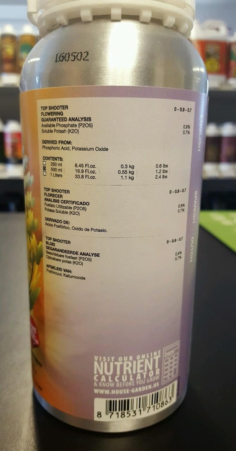 House & Garden Top Shooter 500 ml .#GH45843 3468-T34562FD597432