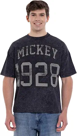 Disney Mickey Mouse Men's Football T-Shirt