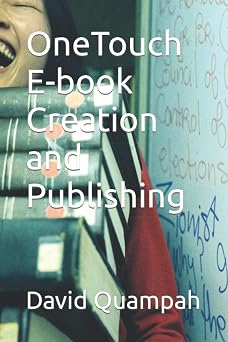 OneTouch E-book Creation and Publishing