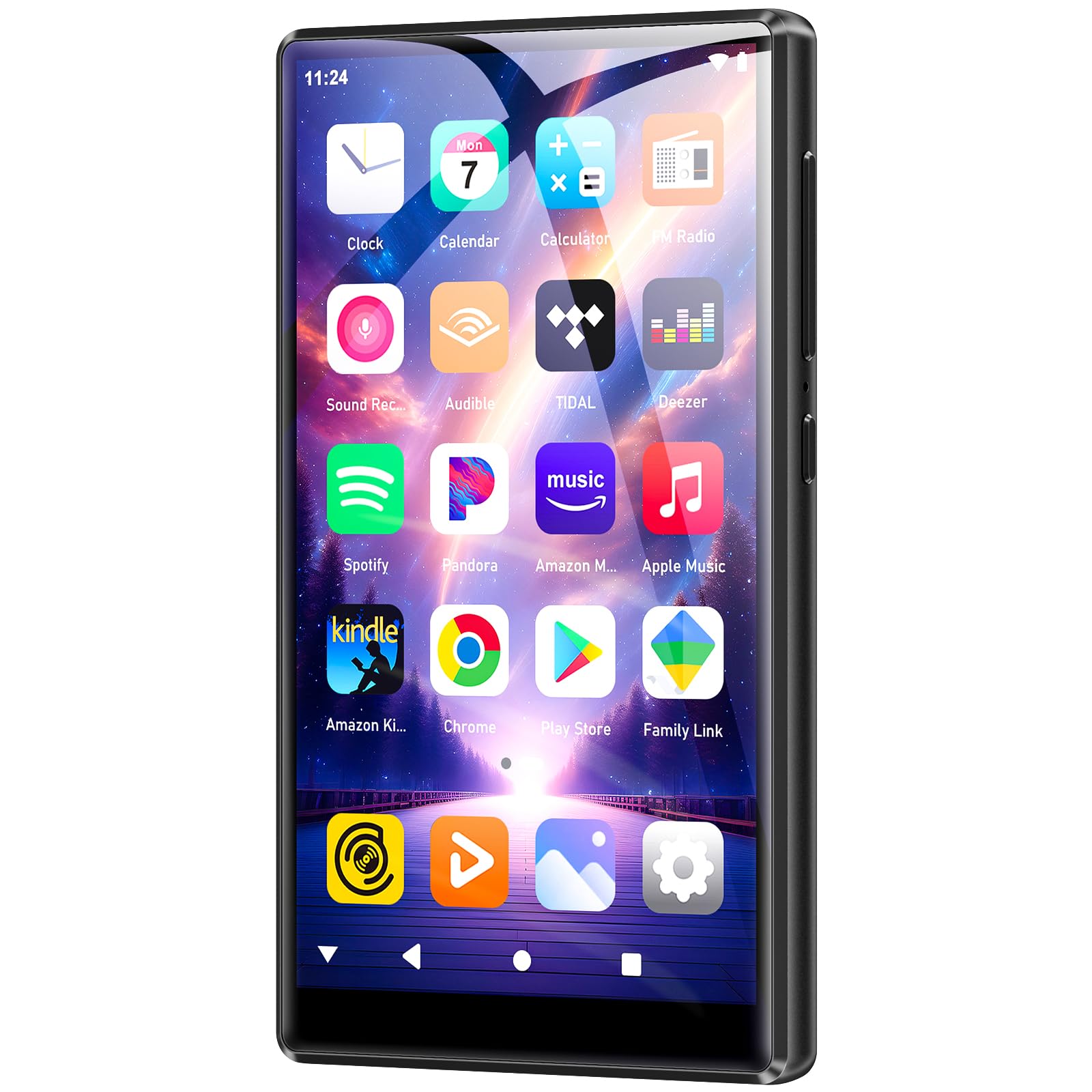 96GB MP3 Player with Bluetooth and WiFi Black