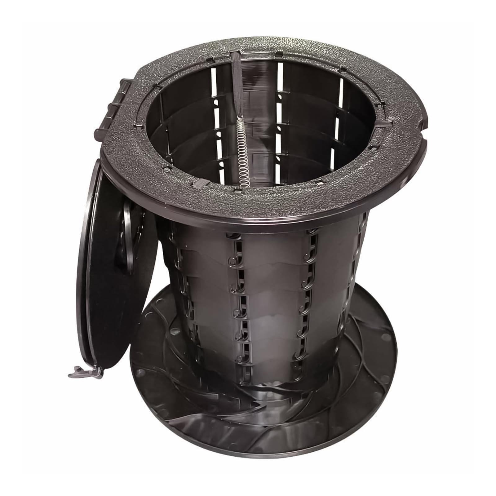 Camping Toilet, Travel Potty Folding Toilet for 150kg, Campervan for Camping, Picnics, Hiking, Fishing Folding Travel