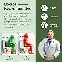 Vista 8 de JACNITAD Taburete de inodoro plegable, taburete de 7 pulgadas para baño, taburete de inodoro de bambú para adultos, taburete plegable