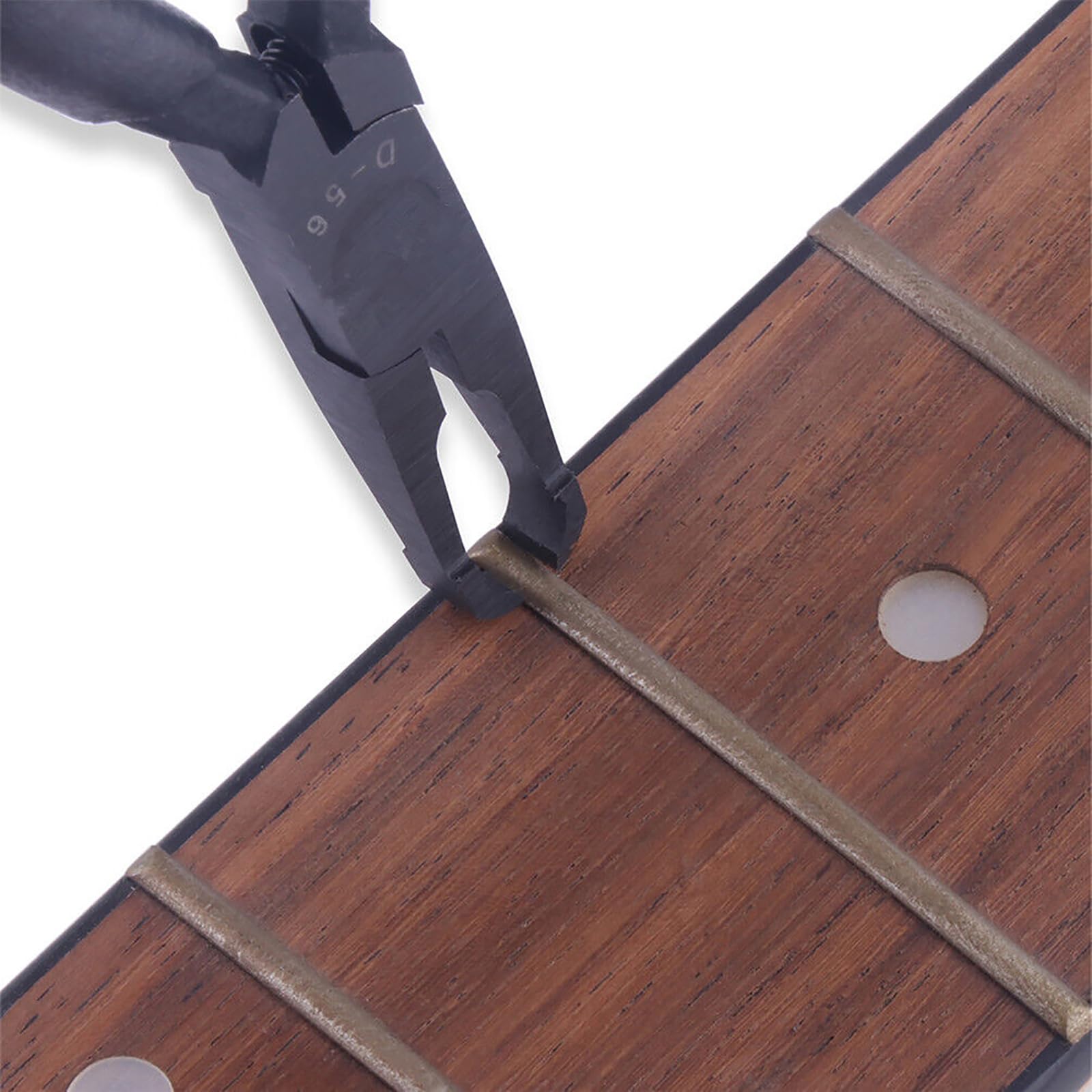 Ergonomic Guitar String Fret Nipper Puller,Guitar Bass Fret Wire Nipper Puller Plier String Luthier Tool