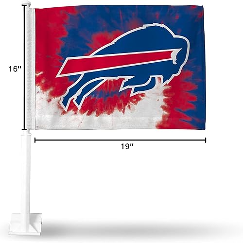 Miniatura 82 de Rico Industries NFL - Bandera de doble cara para automóvil, accesorio para auto B07NHSRDX2