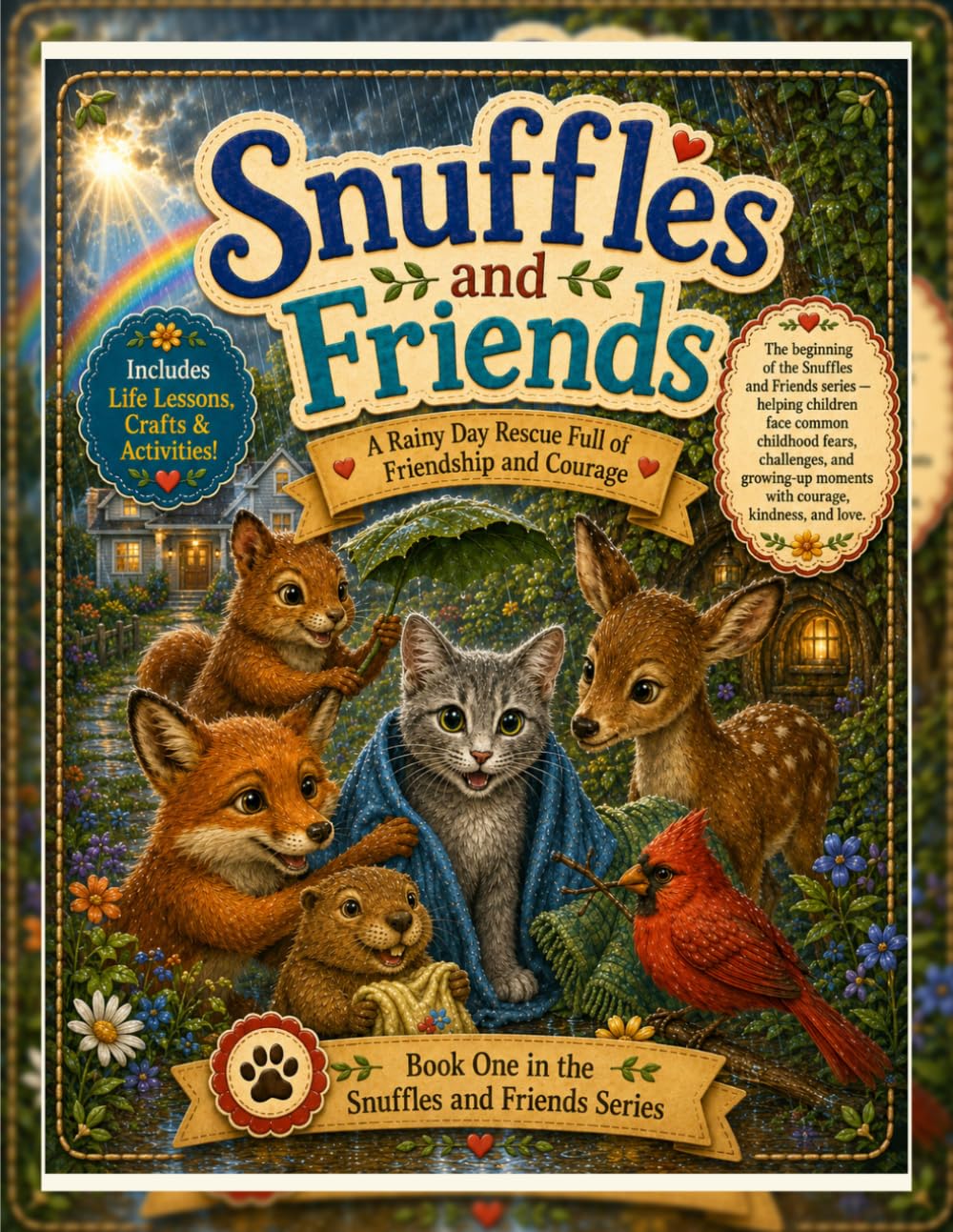 A Rainy Day Rescue Full of Friendship and Courage (Snuffles and Friends)