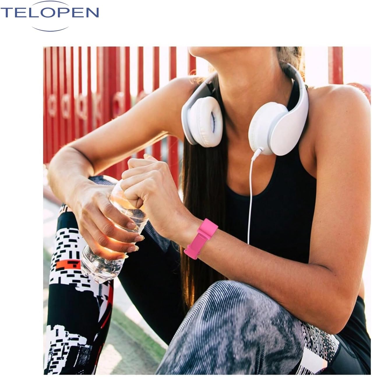 Silicone Band for WHOOP Band 4.0 Straps - Silicone Bands Compatible with the Whoop Bicep Bands - watertight，Soft, Comfort, Durability, Easy to Use and Adjustable