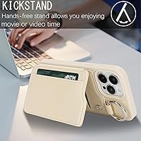 Vista 207 de Havaya Funda para iPhone 13 Pro Max y iPhone 12 Pro Max, cartera compatible con magsaf 2 en 1, desmontable magnética con tarjetero y ranura trasera