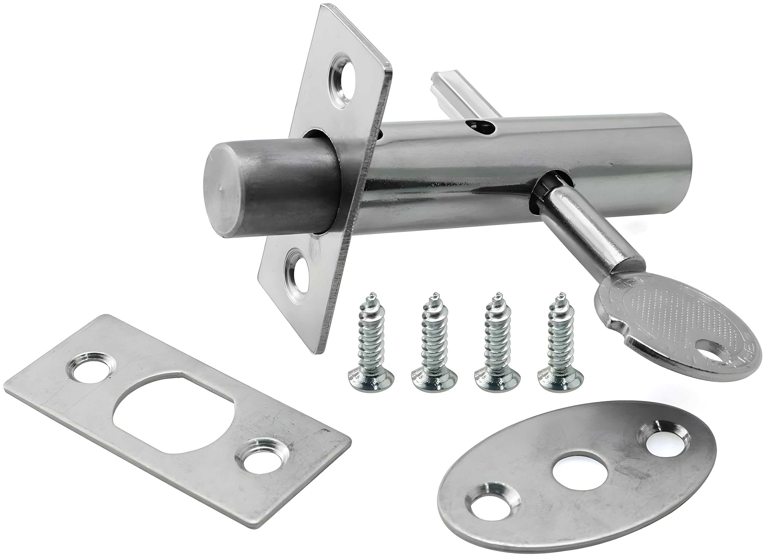 Handle Waala Stainless Steel Hidden Manager Fire Door Tubewell Mortise Lock Latche with Key and Screw for Office Home (B0CR7NY2MW) Amazon Price History, Amazon Price Tracker