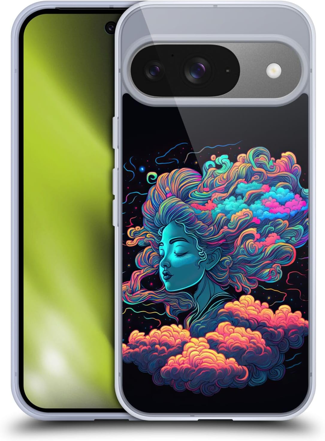 Head Case Designs Officially Licensed Wumples Cloud Goddess Aphrodite Cosmic Arts Soft Gel Case Compatible with Google Pixel 9 / Pixel 9 Pro