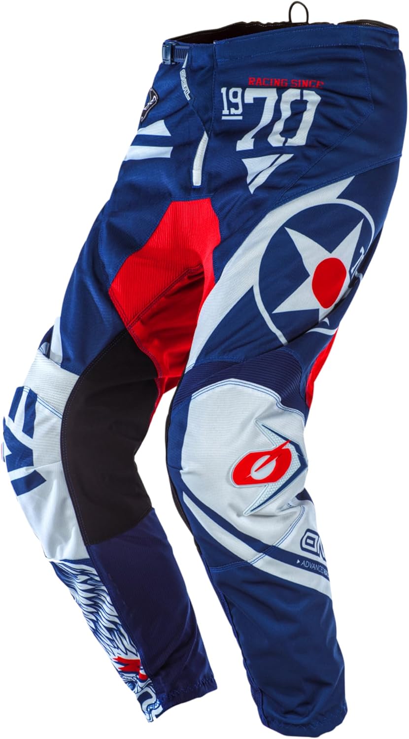 O'NEAL Element Pants Warhawk, Blue/Red, 30