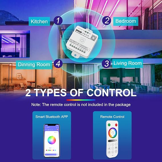 SP630E RGBW LED Controller 24V for LED Strips