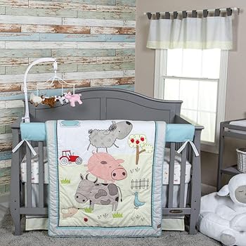 farm themed nursery bedding