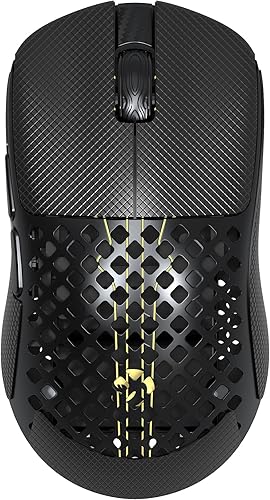 Miniatura 11 de ATTACK SHARK MAMBASNAKE M2 - Mouse inalámbrico para juegos, mouse ultraligero de fibra de carbono de 1.45 oz, 40.000 DPI, sensor PAW3395PRO, ratones