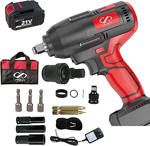 電動インパクトレンチ 21V 充電式 Amazon | 充電式インパクトレンチ 電動 コードレス 21V 2.0Ah