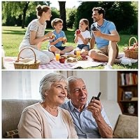 Vista 8 de KSUN - Intercomunicador inalámbrico para el hogar, batería recargable Raido bidireccional de 5000 pies, 3000 mAh, ideal para intercomunicadores