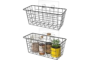 MaraFansie Hanging Kitchen Baskets: Effortless Organization for Your Kitchen Cabinet