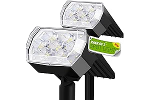 Cbiumpro: Enhanced Outdoor Solar Powered Spotlights