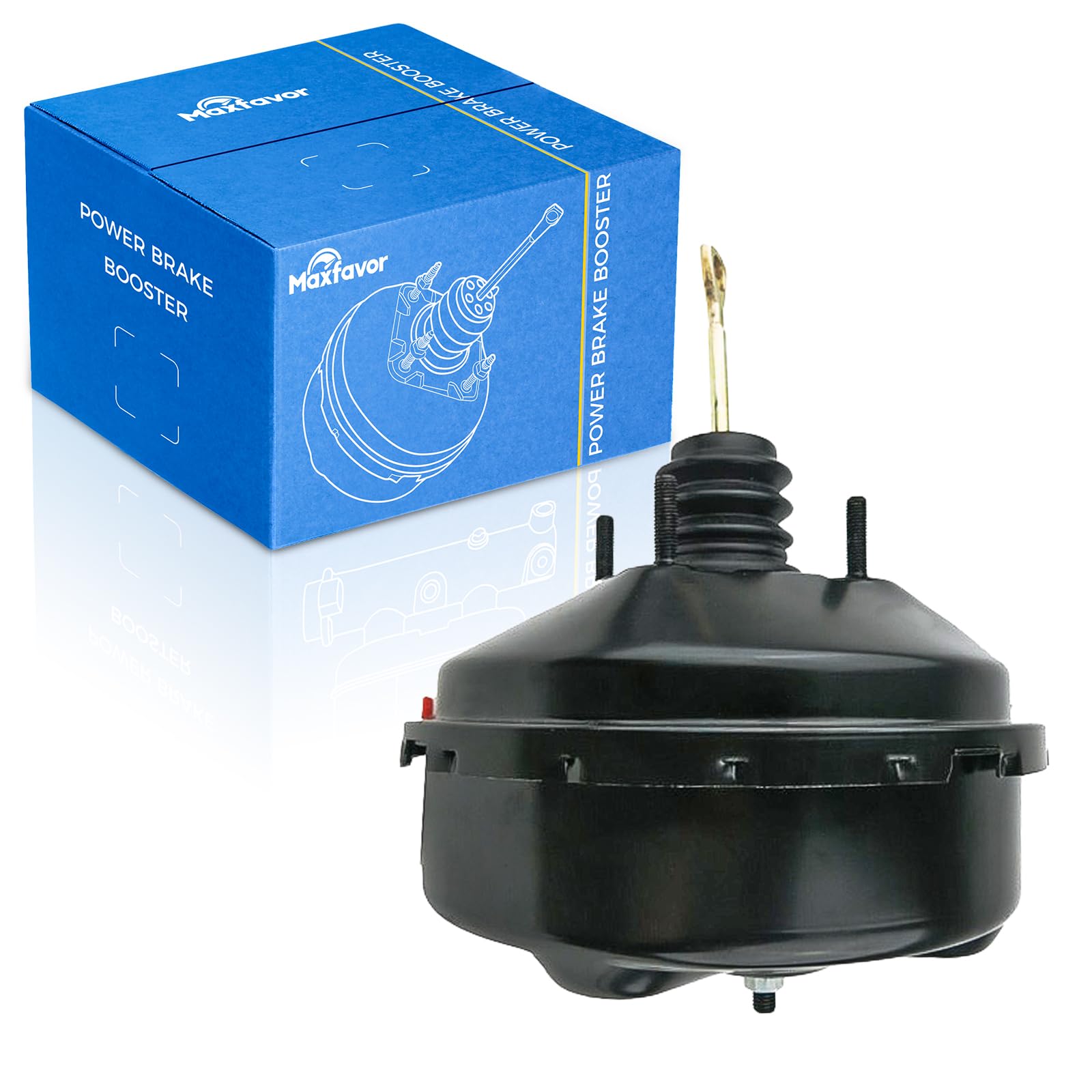 MAXFAVOR Power Brake Booster Vacuum 54-74818 Fit for Chevy 1999-2002 Silverado/Suburban 1500 HD 2500 3500&amp; Tahoe 2000-2002, for GMC 2001-2002 Sierra 1500 HD/2500/3500&amp;Yukon XL 1500 2500 2000-2002