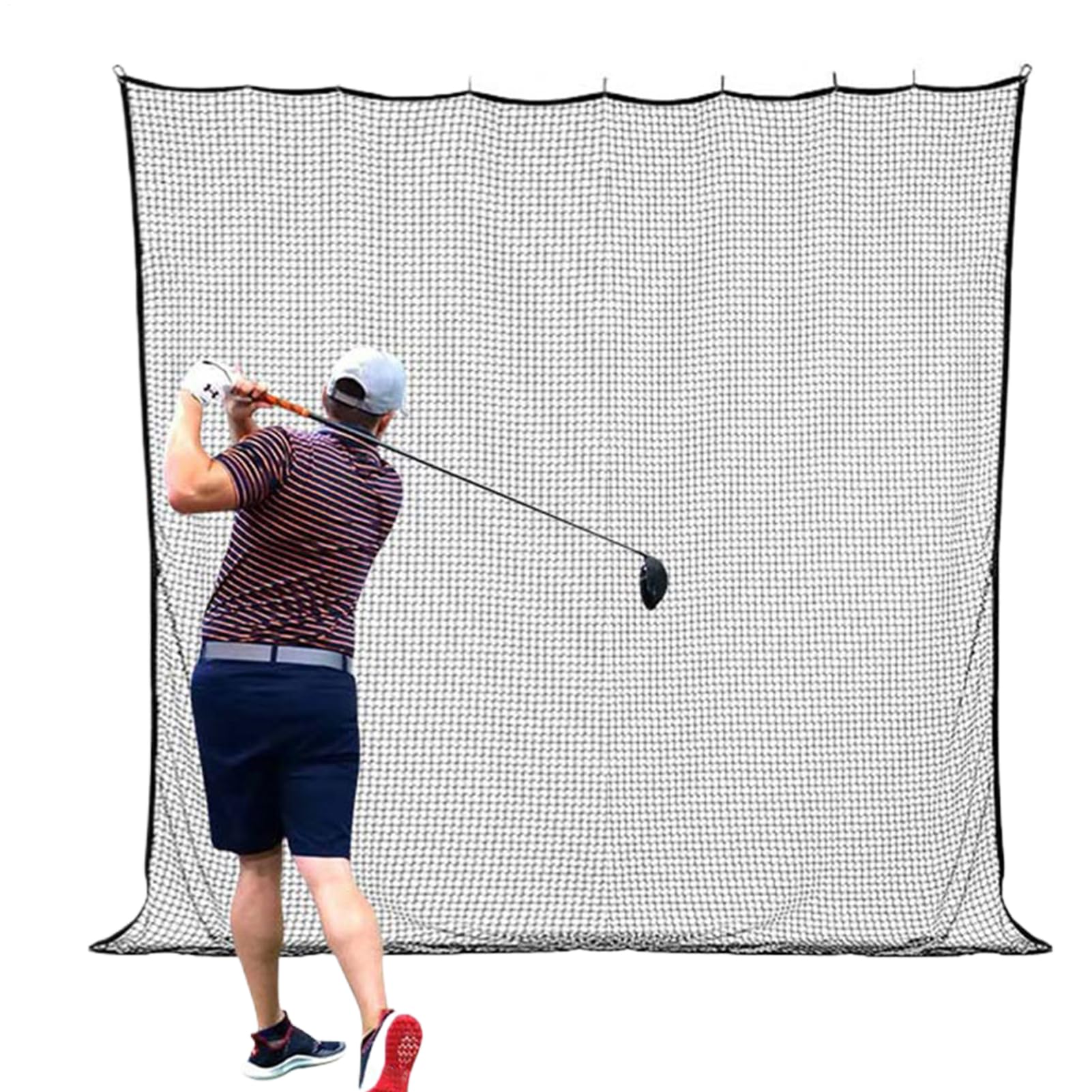 Red De Golf para Golpear | Red De Práctica De Golf 3x3m,Entrenador Deportivo Multiusos para Pelotas En Interior/Exterior Jardín Garaje Camping